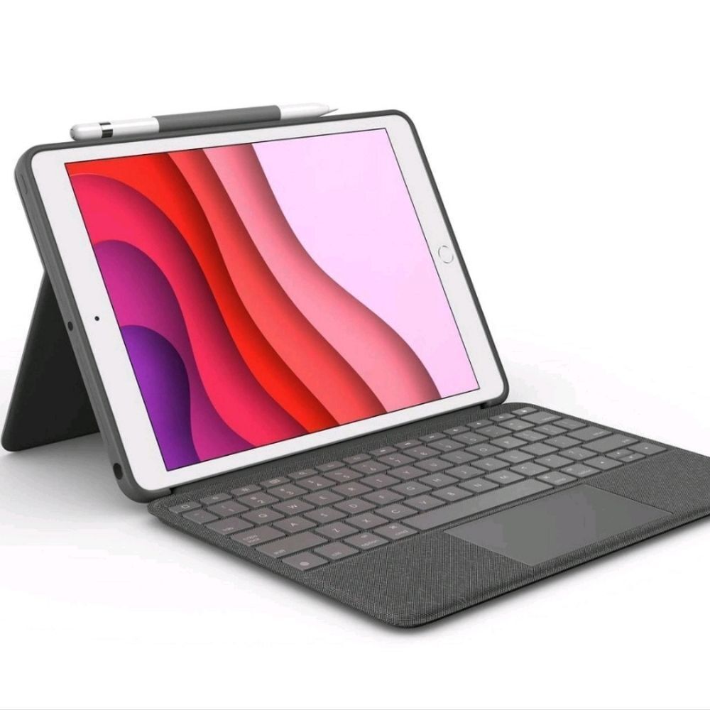 Logitech Combo Touch Detachable Keyboard Case w/Trackpad & Smaet Connector Techn